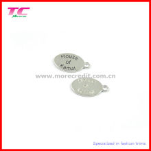 Oval Metal Tags for Jewelry